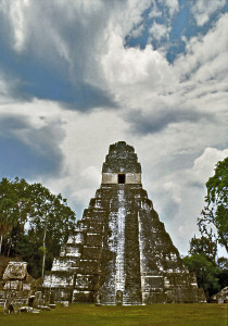 TIKAL temple tall VERT