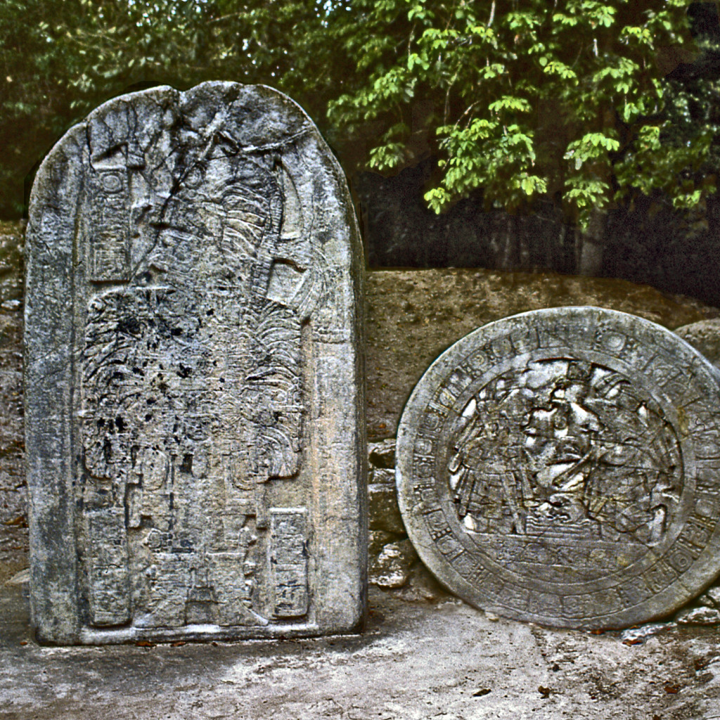 TIKAL two stele REV