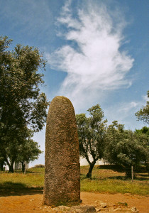 1 A REV Almendres Menhir Cloud