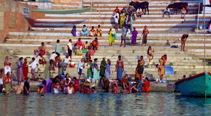The Ganges River at Varanasi